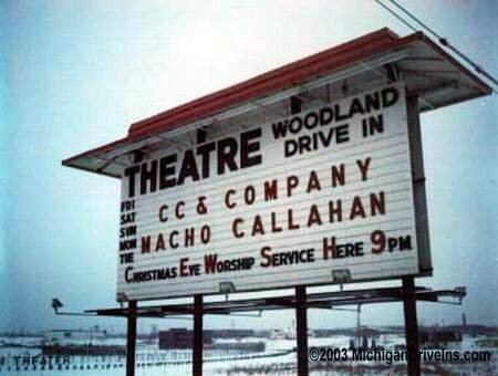Woodland Drive-In Theatre - Woodland Drive-In Church Dec 1970 Courtesy Pastor Verbrugge